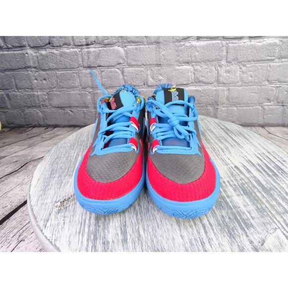 Nike Kyrie 8 GO Black Blue Red GS DQ8080-012 Size 5.5Y New In Box - Picture 3 of 12